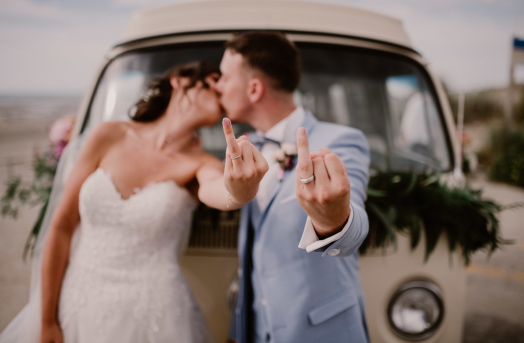 Mariage rock quend plage baie de somme