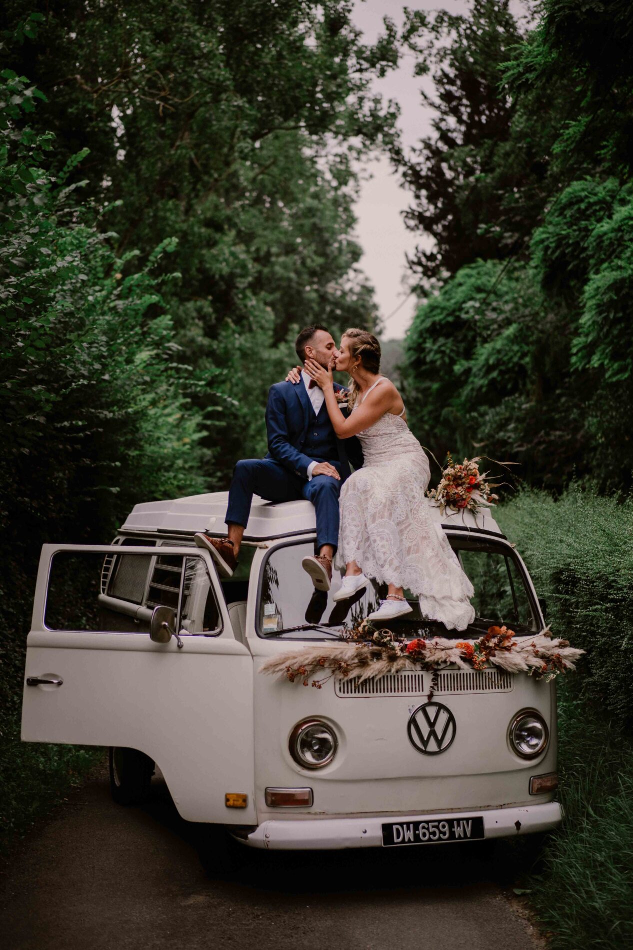 Couple combi vintage ferme blanche somme