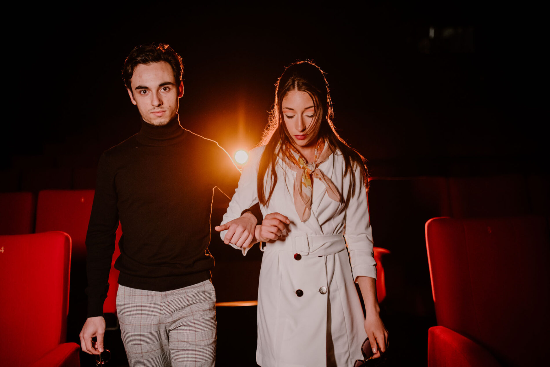 Séance photo dans un cinéma à Noyon (Somme)