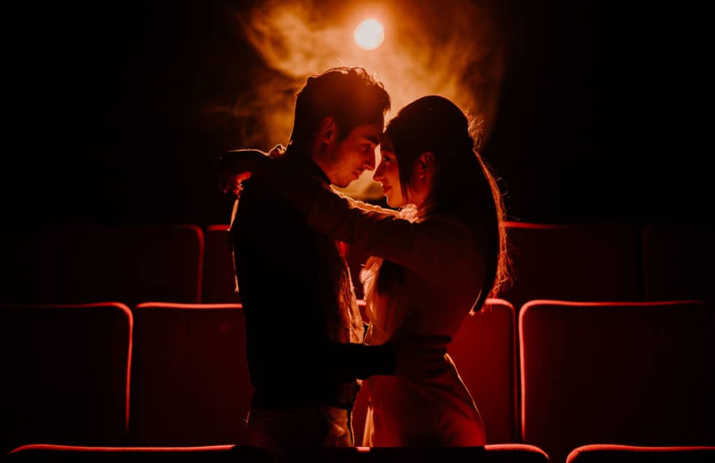 Séance photo dans un cinéma à Noyon (Somme)