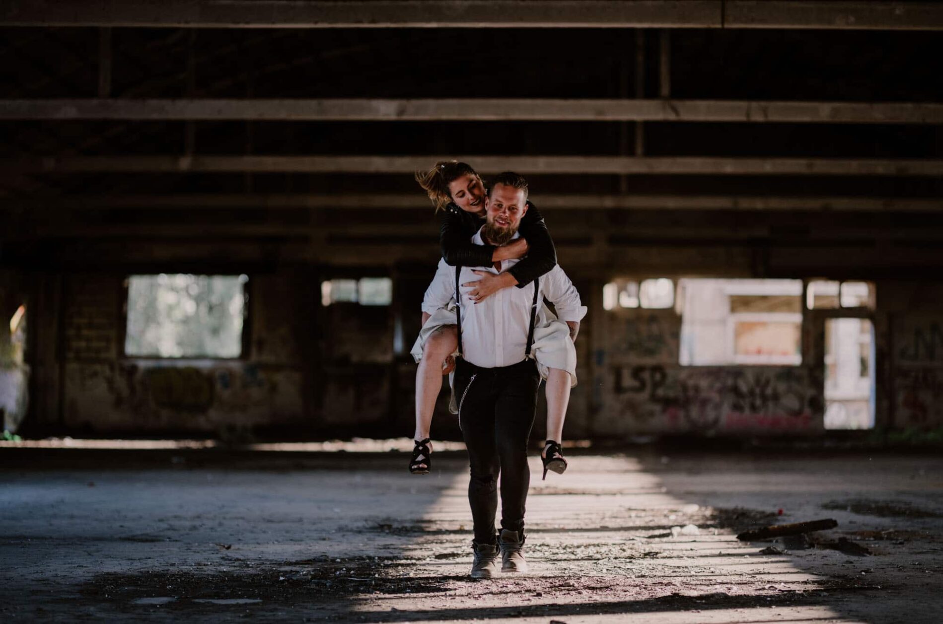 Séance photo rock alternatif mariage hauts de france