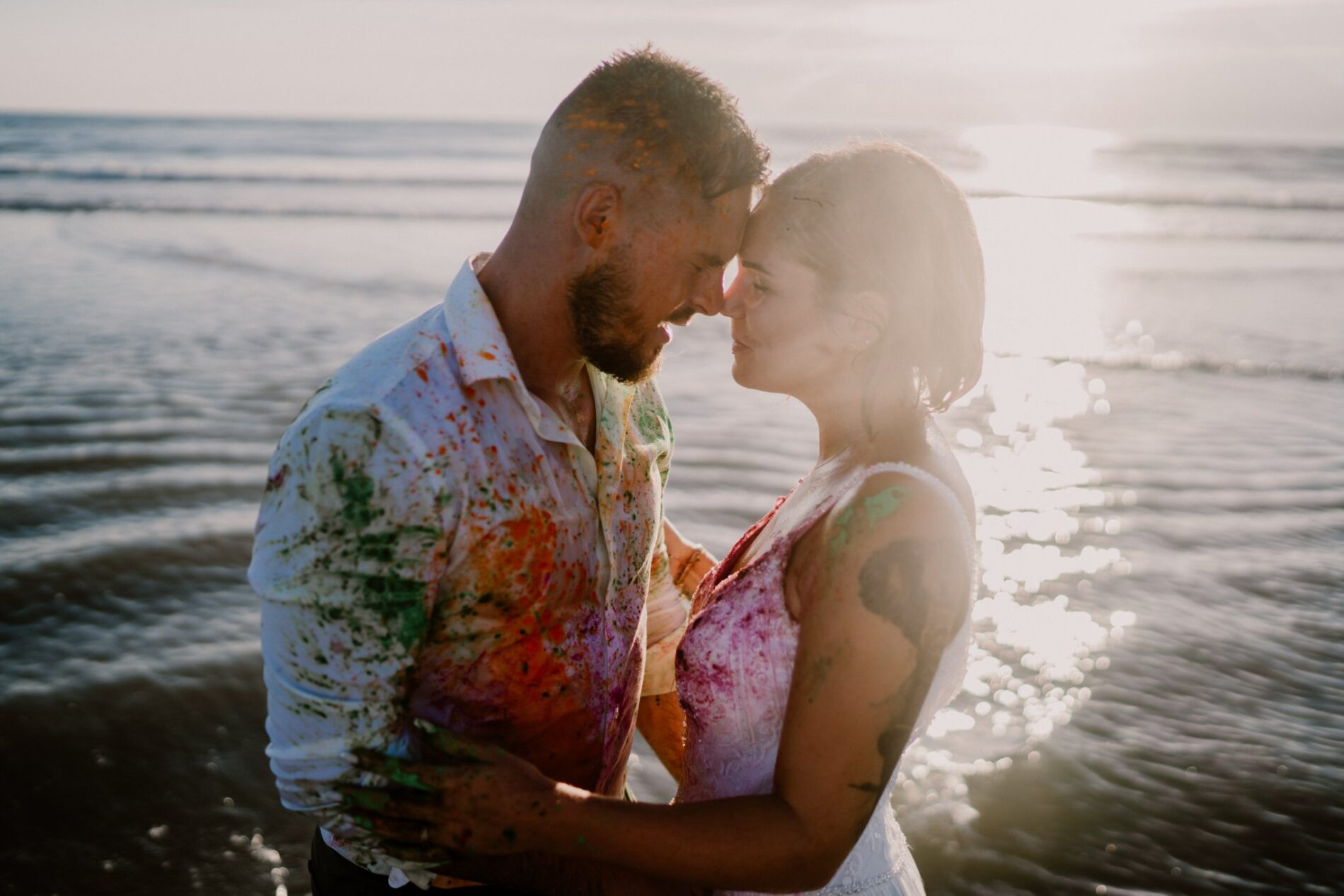 Trash The Dress en couleur