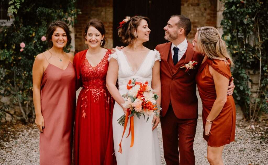 photo de groupe mariage oise