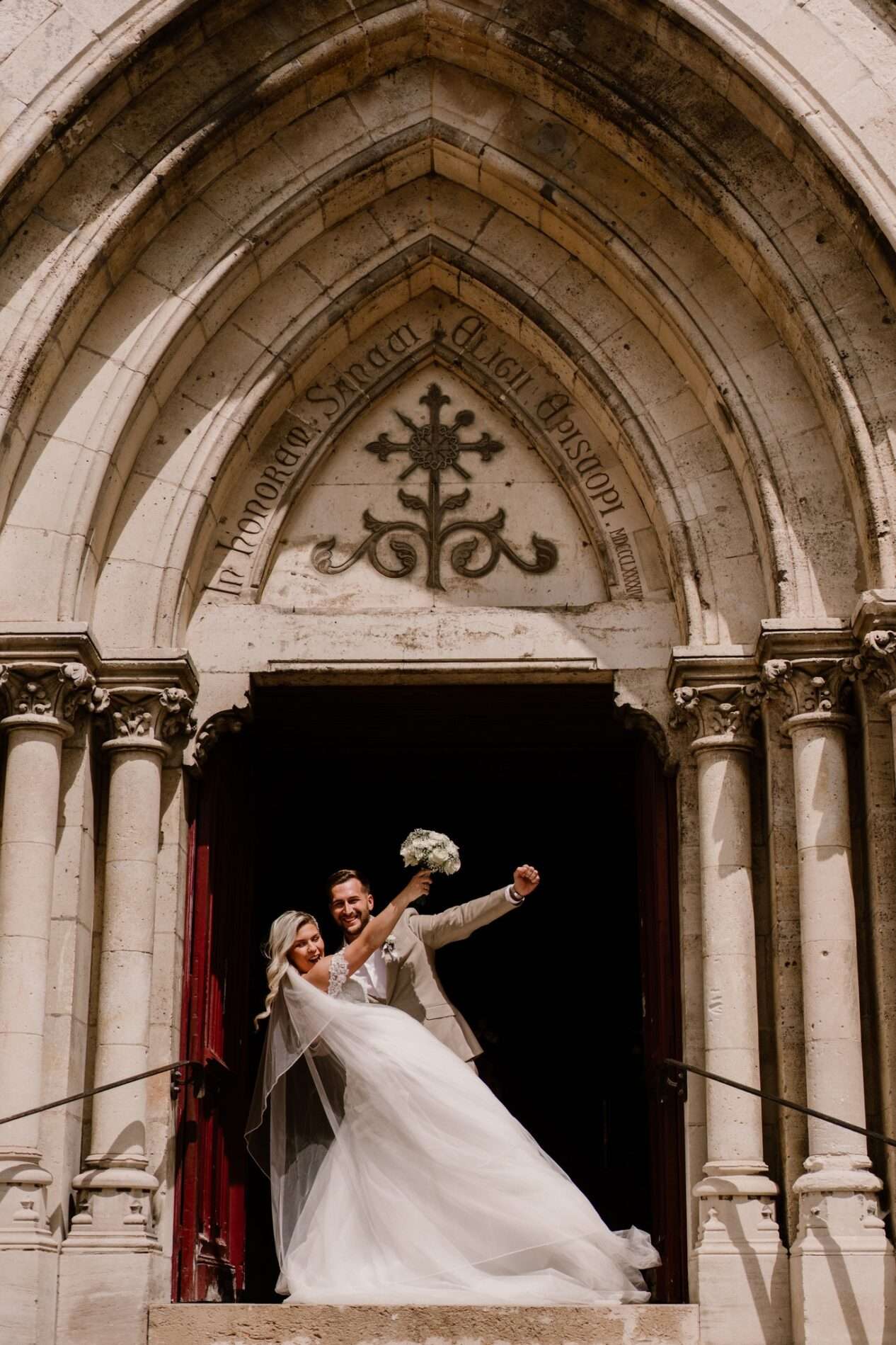 sortie de l'église