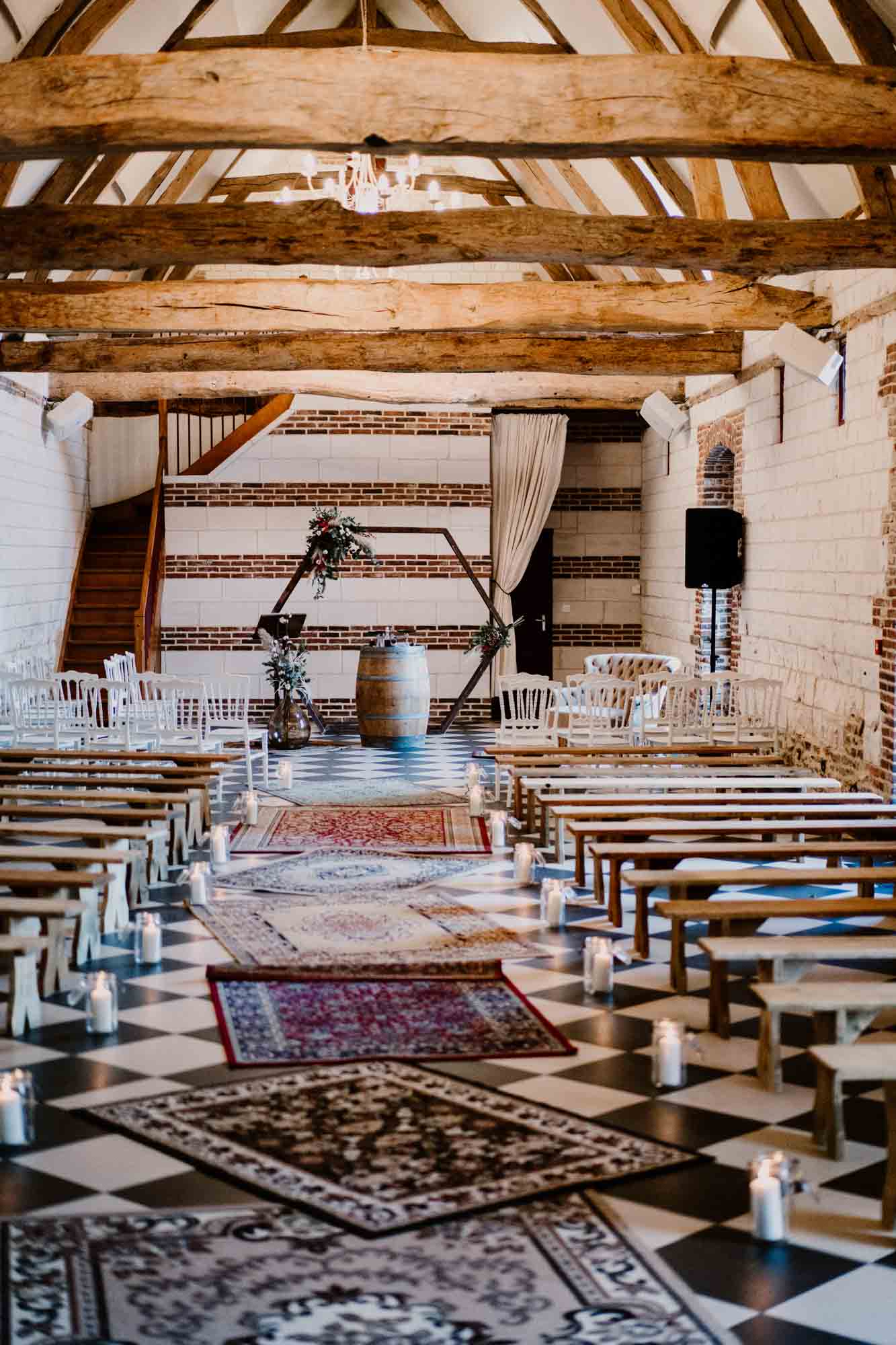 Cérémonie laïque en Baie de Somme - Mariage en hivers dans la Somme